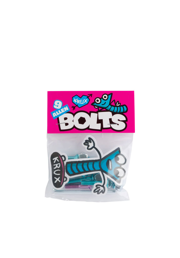 HARDWARE SKATE KRUX KROME ALLEN HARDWARE 1" BLUE PINK U