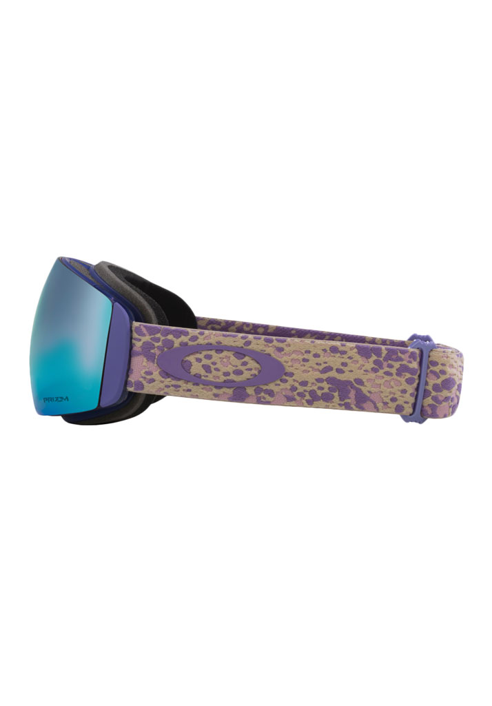 MASCHERA SNOWBOARD OAKLEY FLIGHT DECK M LILAC CELL PRIZM SNOW SAPPHIRE IRIDIUM U
