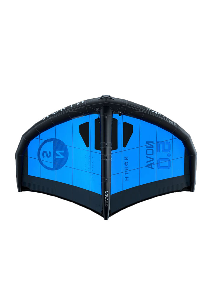 VELA WING NORTH KITEBOARDING NOVA WING 2025 475 PACIFIC BLUE 4,8m (Size 4,8m)