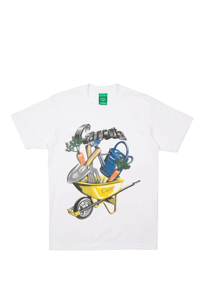 T-SHIRT MANICHE CORTE CARROTS TOOLS TEE WHITE S (Size S)