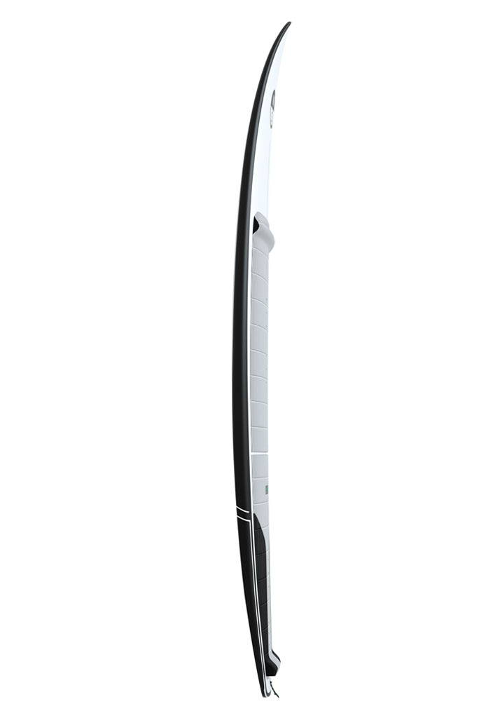 TAVOLA SURF KITE NORTH KITEBOARDING CHARGE PRO SURFBOARD 2024 100 WHITE 5.7 inch (Taglia 5.7 inch)