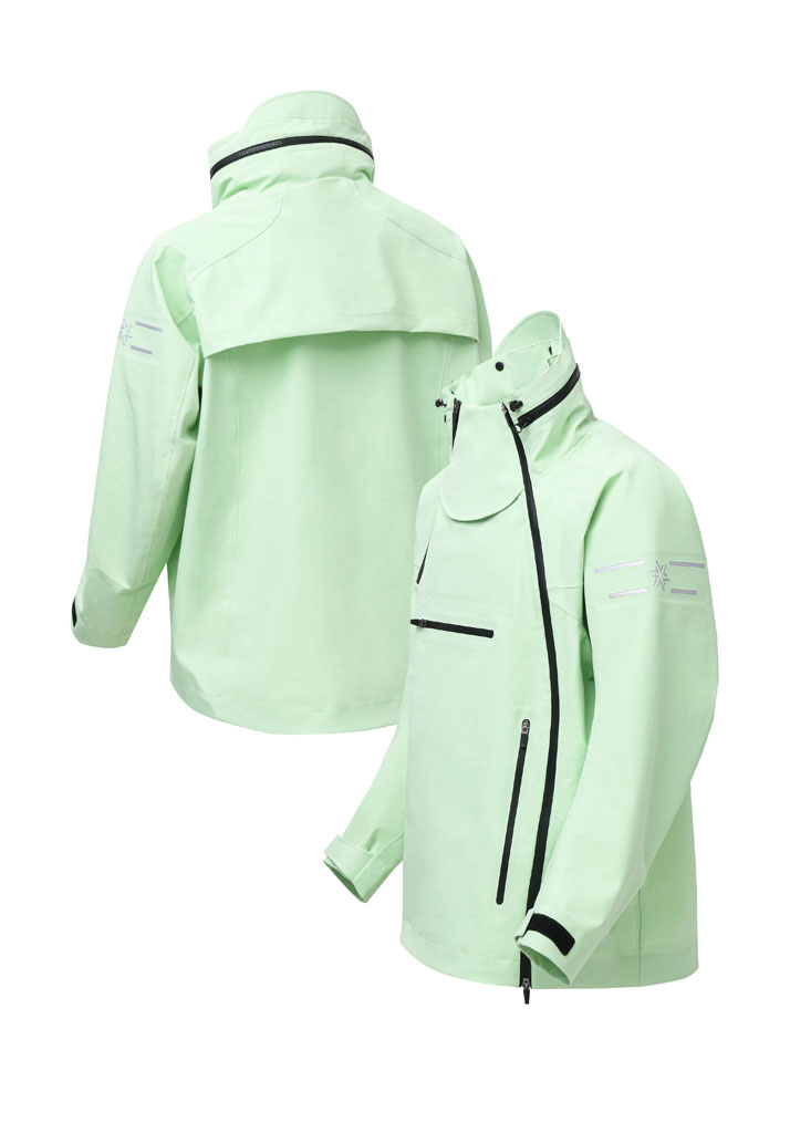 GIACCA SNOWBOARD SNOWALL SHELL JACKET SAMURAI LIME S (Size S)