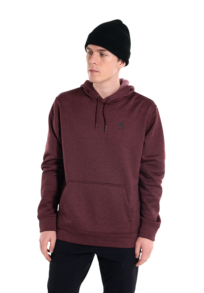 FELPA TERMICA BURTON OAK PULLOVER HOODIE ALMANDINE HEATHER XL (Size XL)