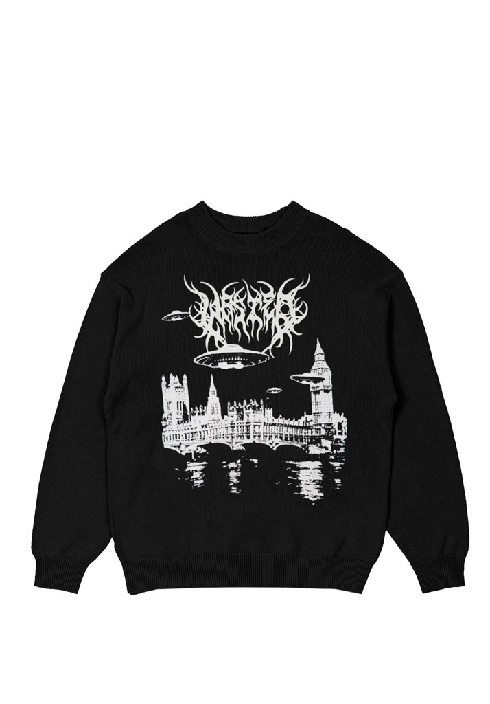 MAGLIONE WASTED PARIS SKYLAB SWEATER BLACK S (Size S)