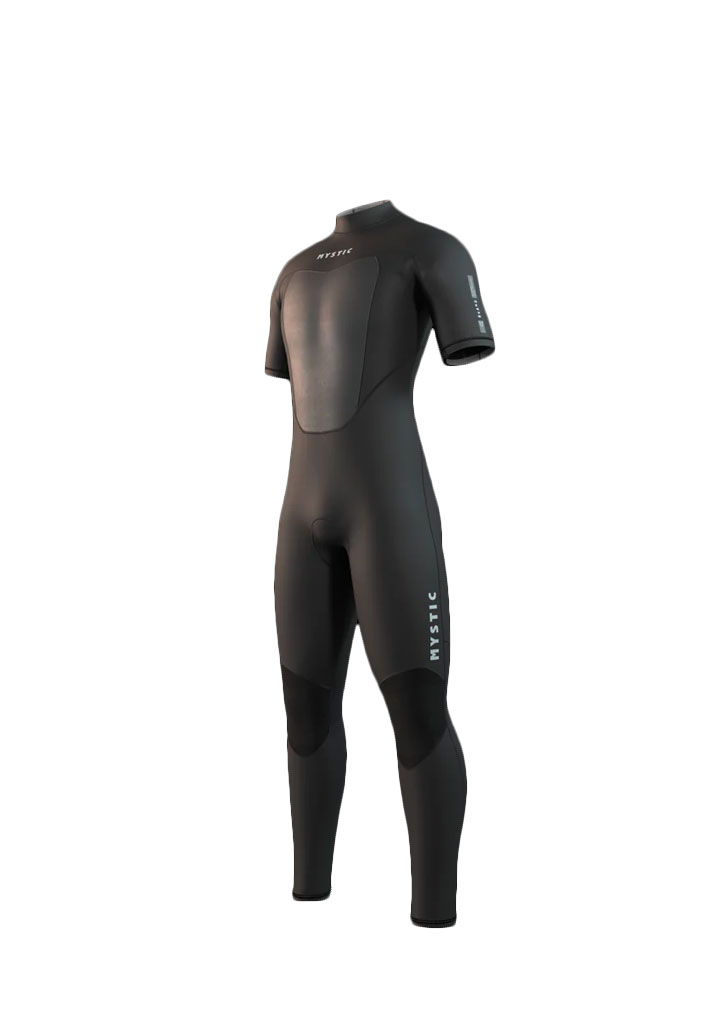MUTA NEOPRENE MYSTIC BRAND SHORTARM 3/2MM BZIP FLATLOCK 900 BLACK L (Size L)