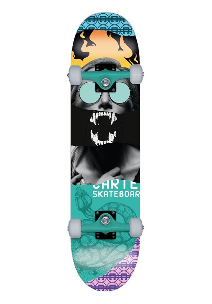 SKATE COMPLETO CARTEL VENOM 8.0"