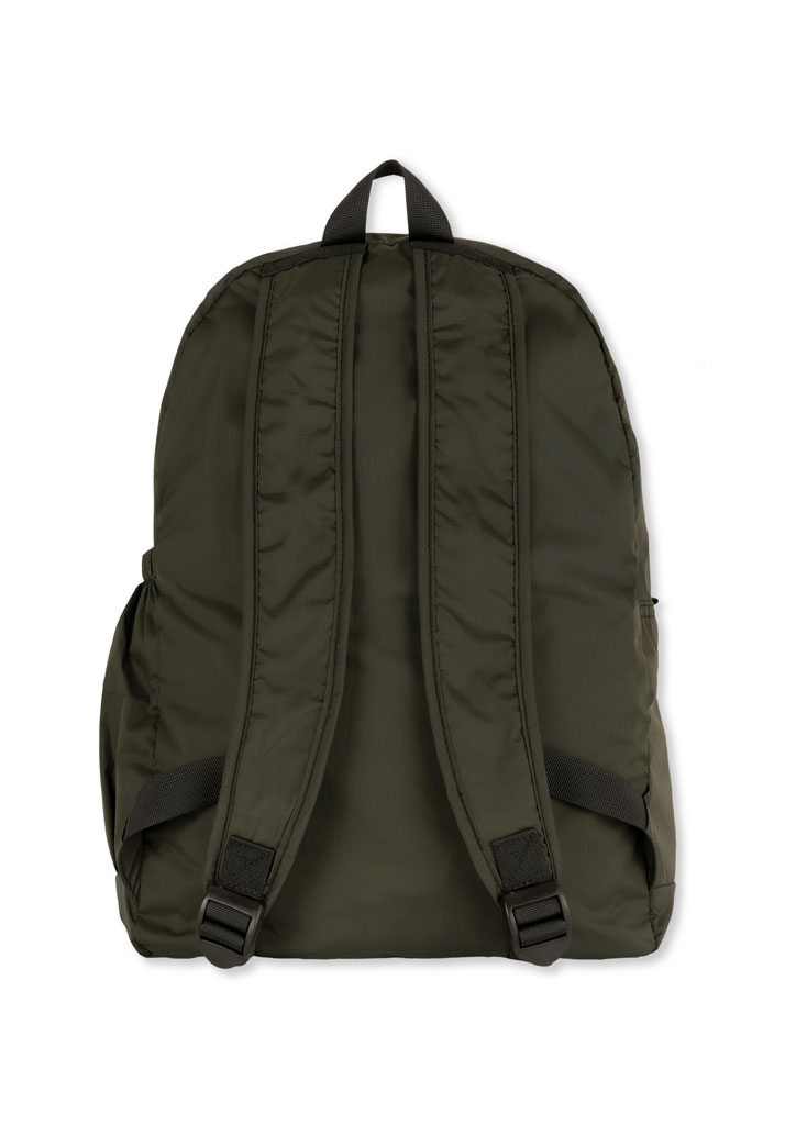 ZAINO STREET POLAR SKATE CO. PACKABLE BACKPACK DIRT BLACK