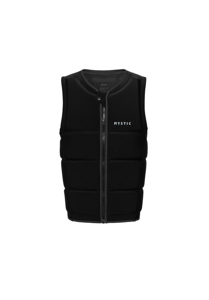IMPACT WAKE MYSTIC BRAND IMPACT VEST FZIP WAKE 900 BLACK XXL (Size XXL)