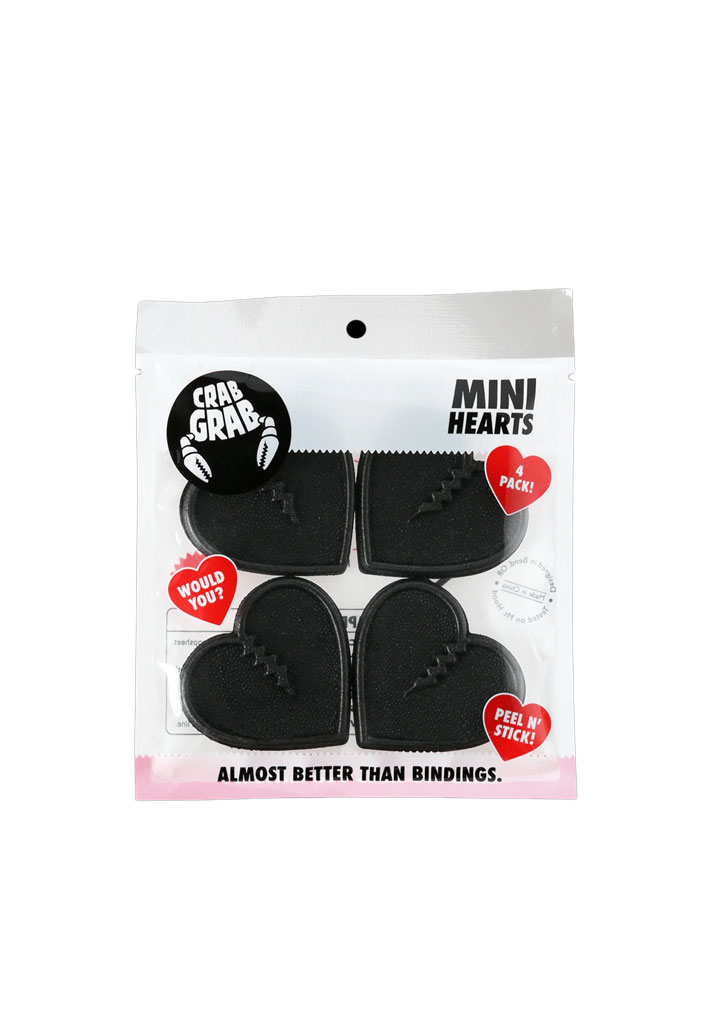 PAD ANTISCIVOLO CRAB GRAB MINI HEARTS BLACK U