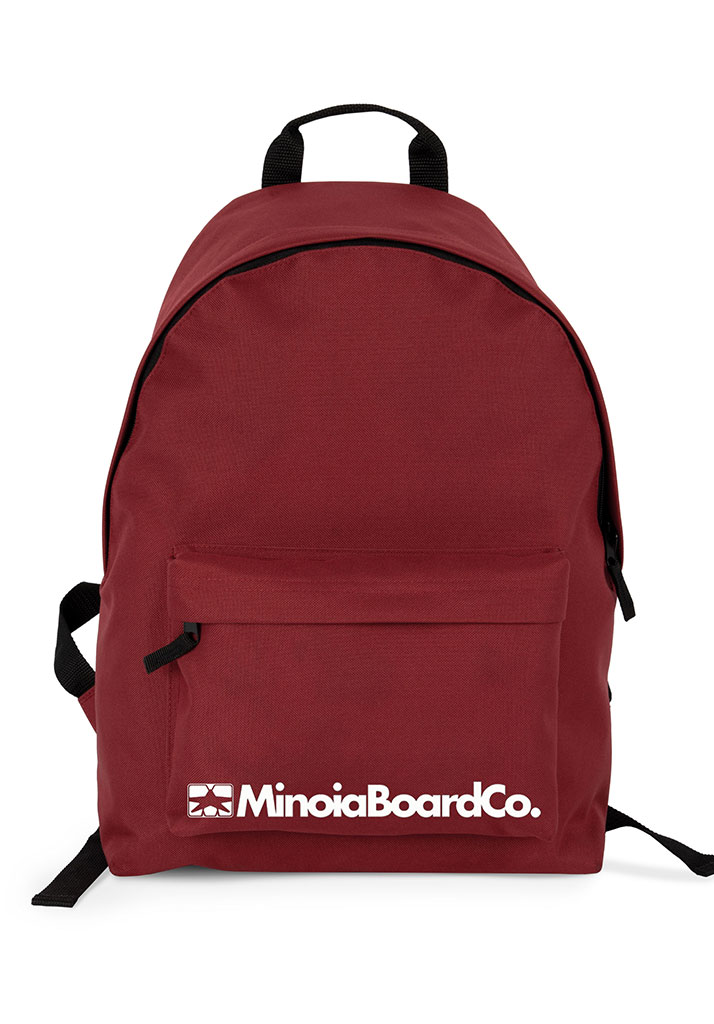 ZAINO STREET MINOIA BOARD CO CASUAL BACKPACK BURGUNDY