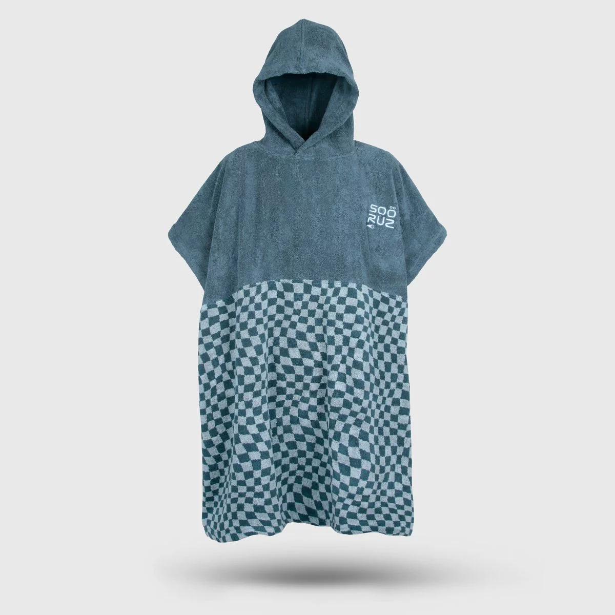 Sooruz Blurry Poncho - "Color: blue","Size: T3-XL"