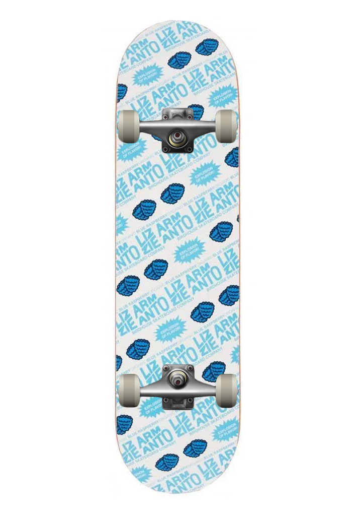 SKATE COMPLETO BIRDHOUSE BLUE RAZZ 8.125" U