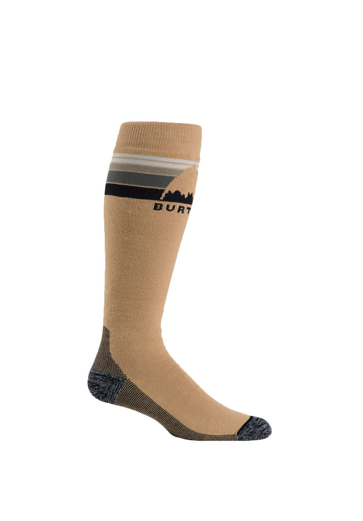CALZE SNOWBOARD BURTON MIDWEIGHT EMBLEM SOCKS SUMMIT TAUPE L (Size L)