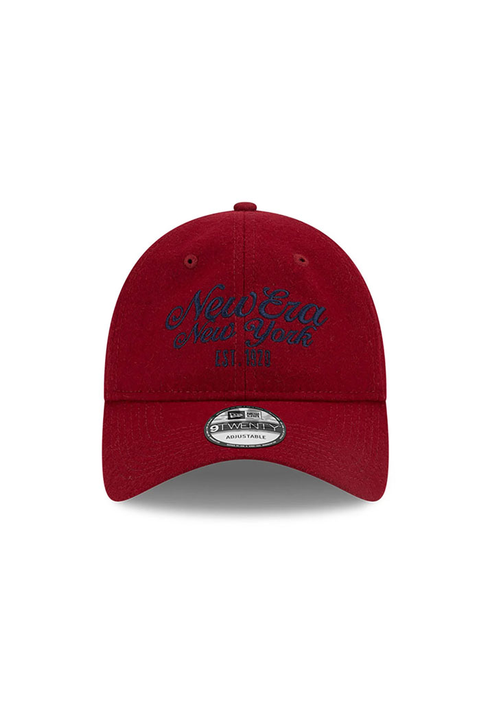 CAPPELLO NEW ERA 9TWENTY REGOLABILE NEW ERA MELTON RED BLUE