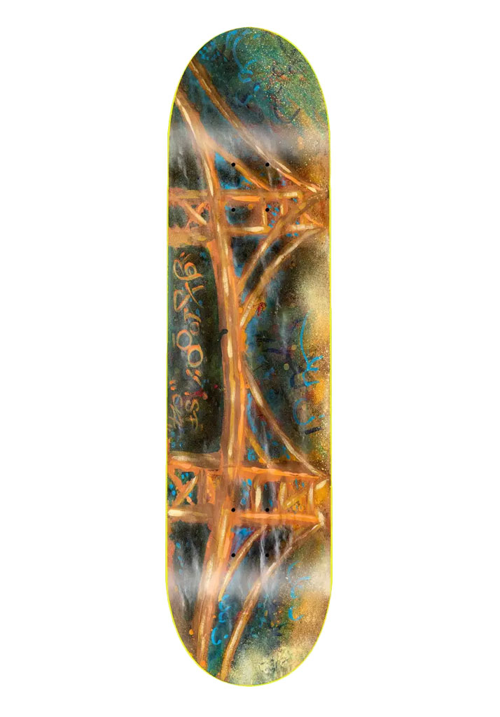 TAVOLA SKATE GX1000 GOLDEN GATE 8.25" UNICO U