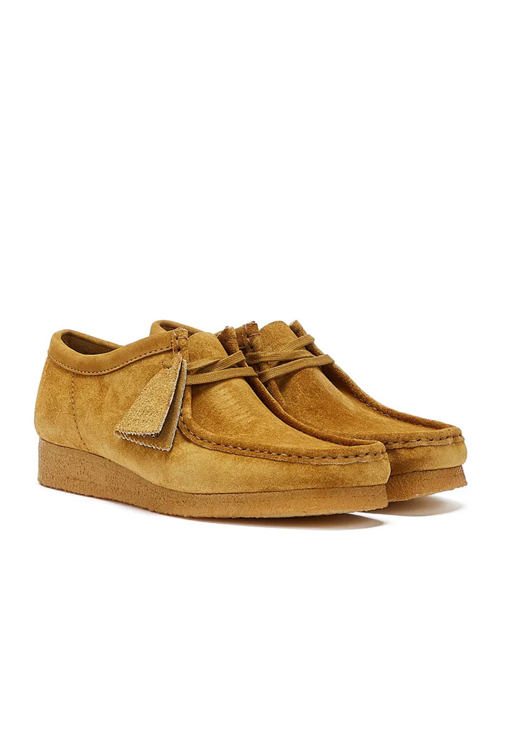 SCARPE CASUAL CLARKS WALLABEE OAK HAIRY 41 1/2 (Taglia 41 1/2)