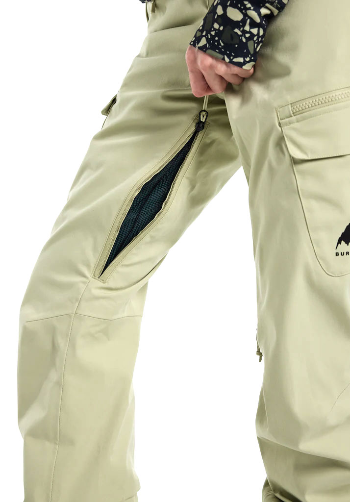 PANTALONI SNOWBOARD BURTON GLORIA STRETCH 2L PANTS MUSHROOM L (Size L)