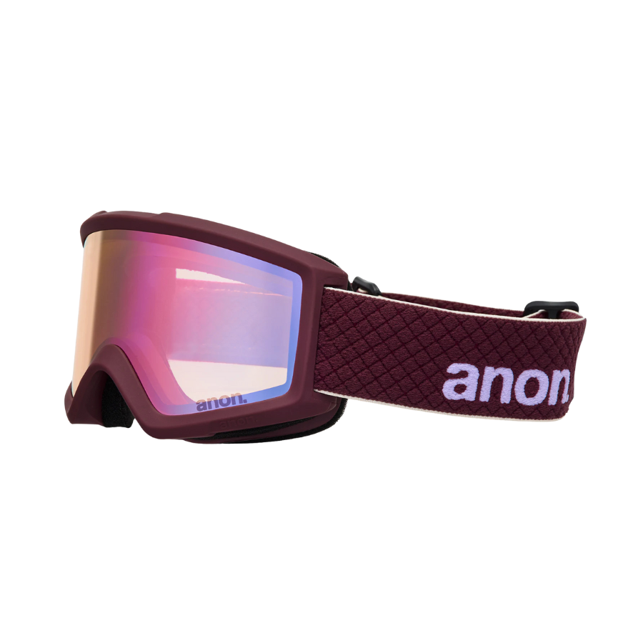 Anon Helix 2.0 Google+Bonus Lens (DEEP CHERRY/PERCEIVE CLOUDY PINK)