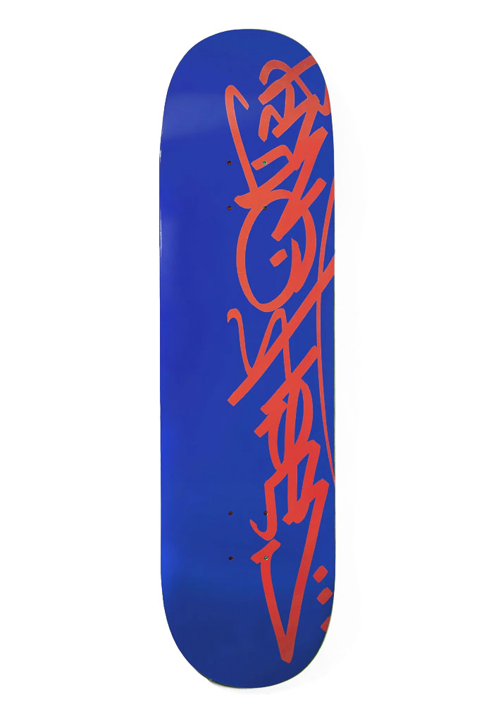 TAVOLA SKATE CASH ONLY RIME DECK 8.25" BLUE U