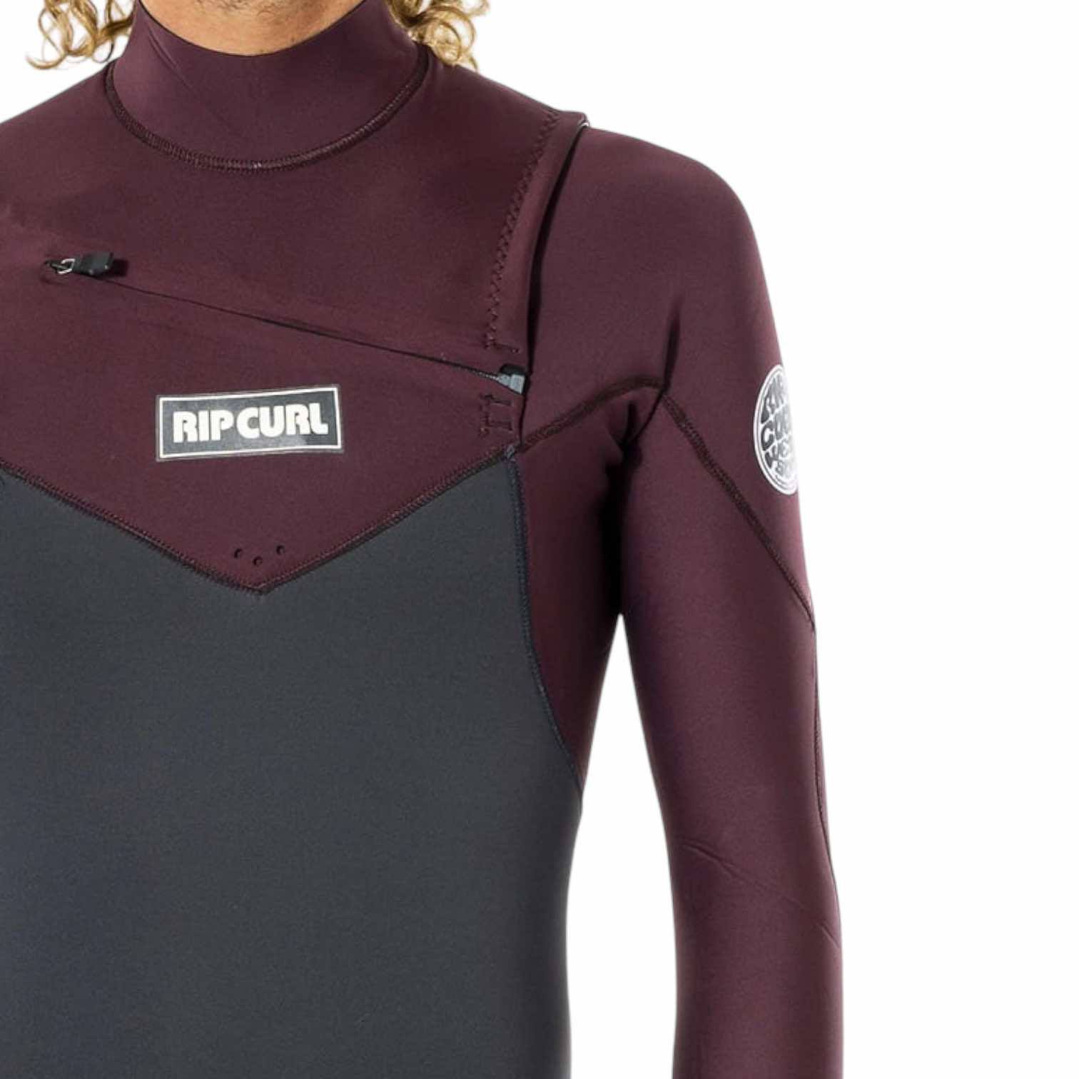 Rip Curl dawn Patrol C/Zip 53 GB ST (WINE, ST)