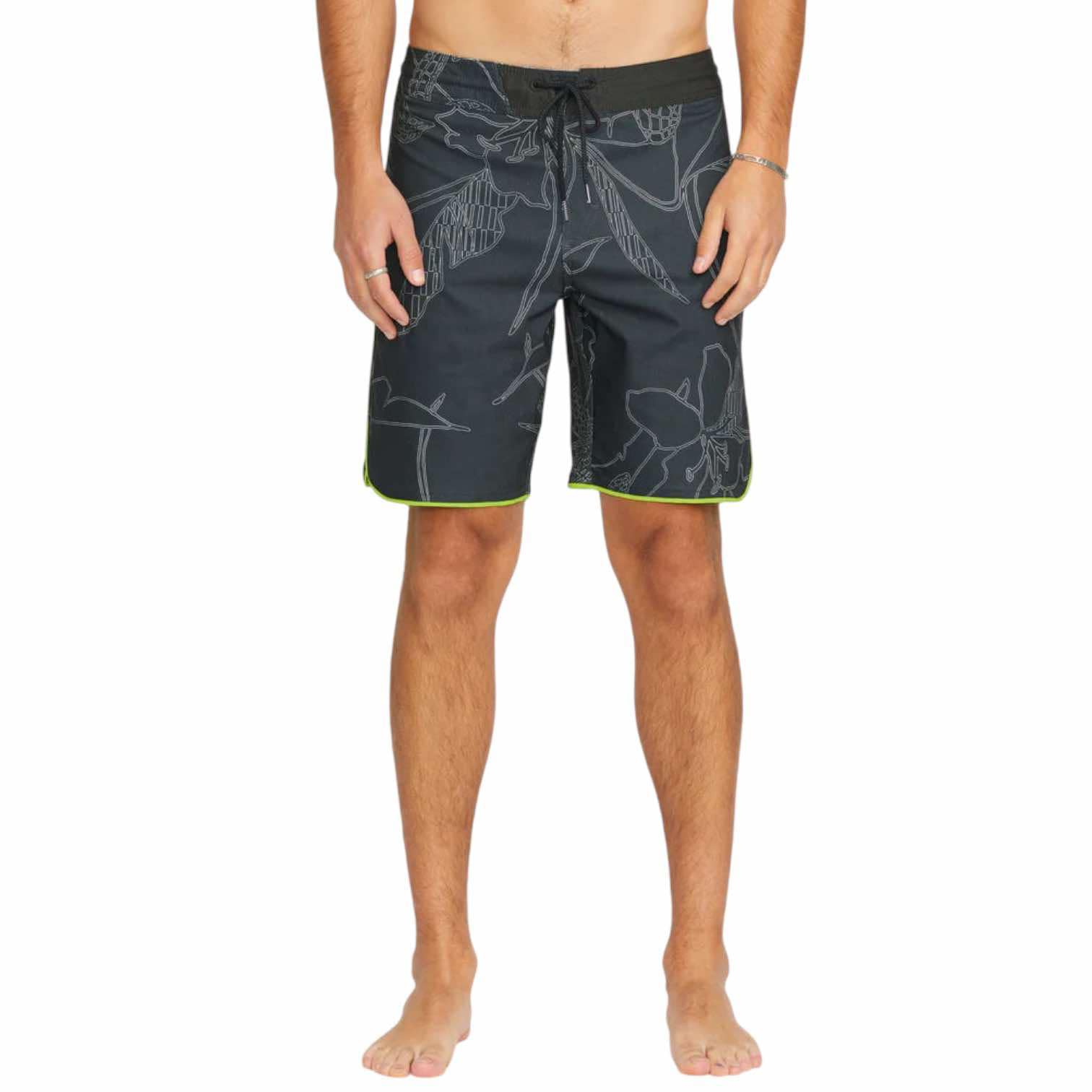 Volcom Mister Fib Scallop Stoney  19" Boardshort (38)