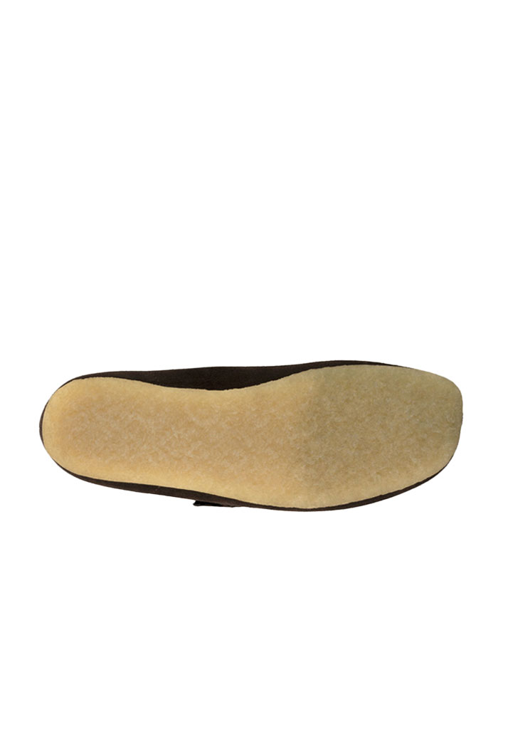 SCARPE CASUAL CLARKS WALLABEE DARK BROWN SUEDE 41 1/2 (Taglia 41 1/2)