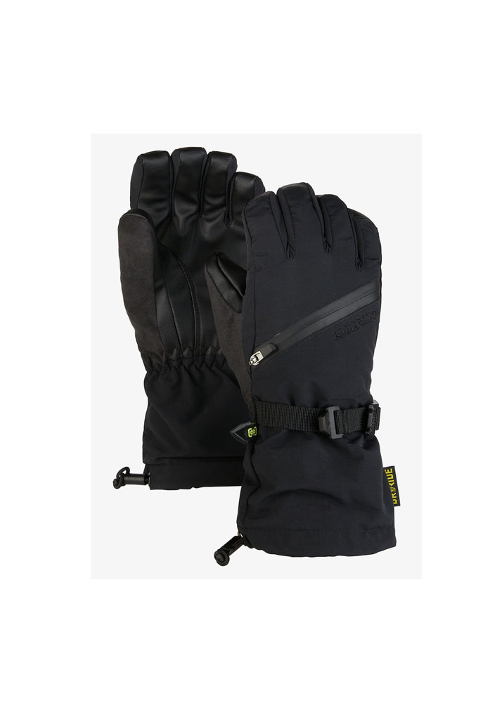 GUANTI SNOWBOARD BURTON KIDS' VENT GLOVES TRUE BLACK XL (Size XL)