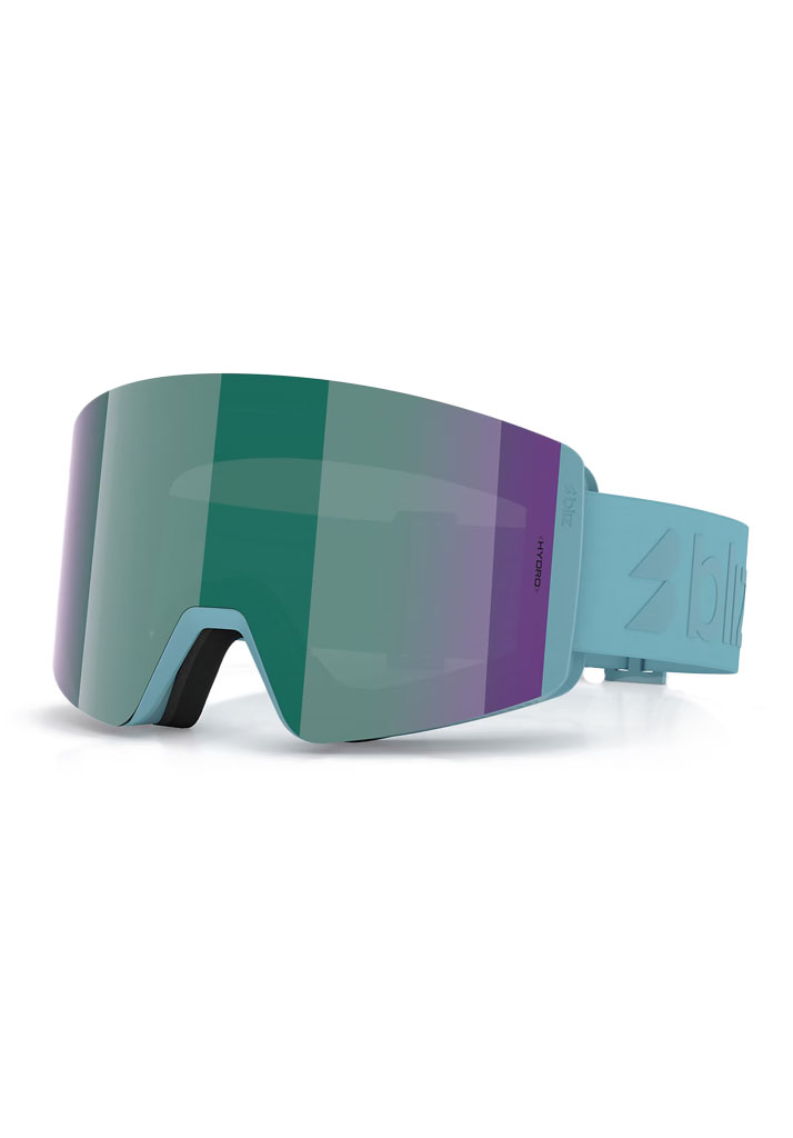 MASCHERA SNOWBOARD BLIZ G003S MATTE TURQUOISE BROWN GREEN MULTICOLOR U