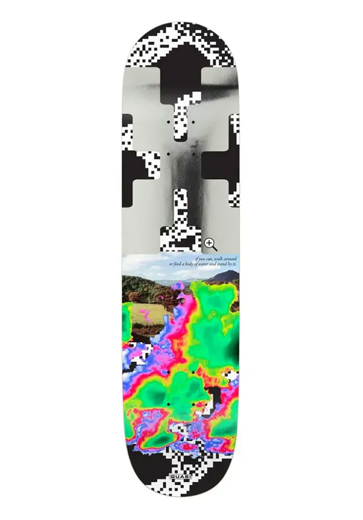 TAVOLA SKATE QUASI SKATEBOARDS ZOOM OUT TEAM 8.125" UNICO U