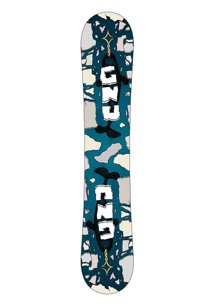 TAVOLA SNOWBOARD GNU FINEST 2025 154 (Size 154)