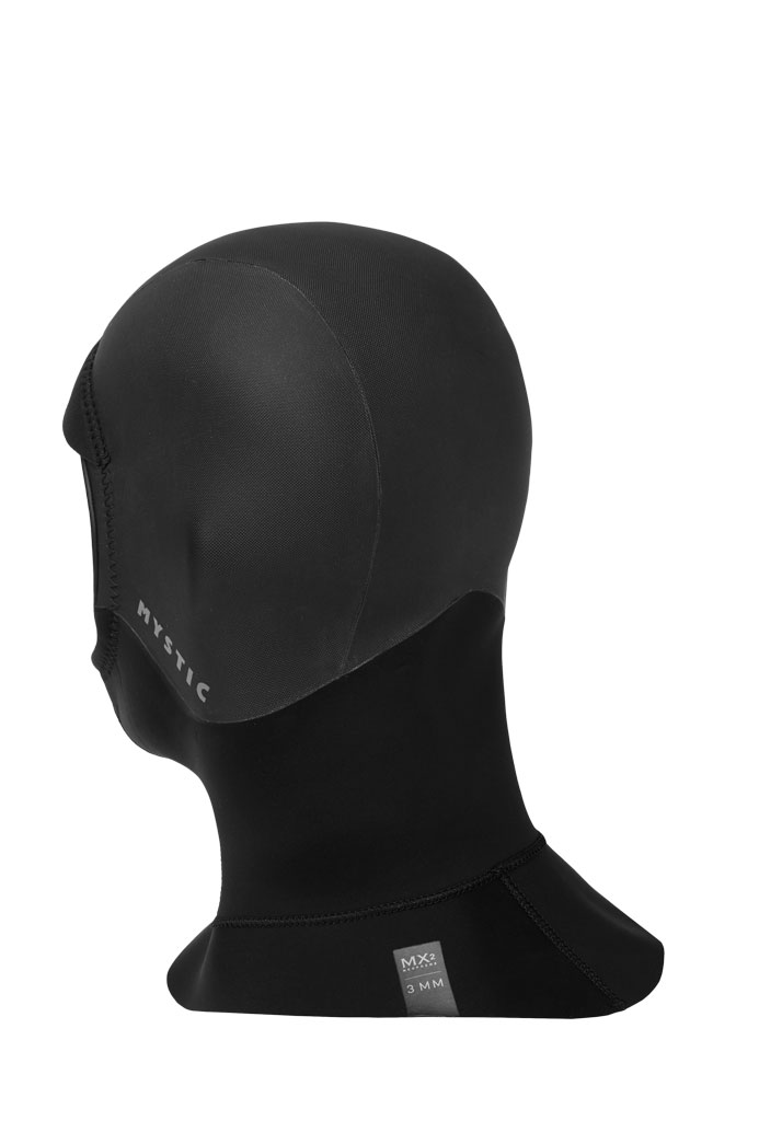 CAPPUCCIO NEOPRENE MYSTIC ROAM HOOD LONG 3MM 900 BLACK S-M (Size S-M)