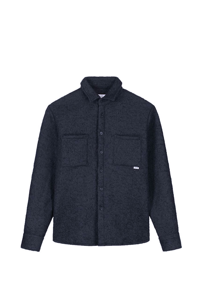 CAMICIA MANICHE LUNGHE ARTE ANTWERP STAN SHIRT NAVY M (Size M)