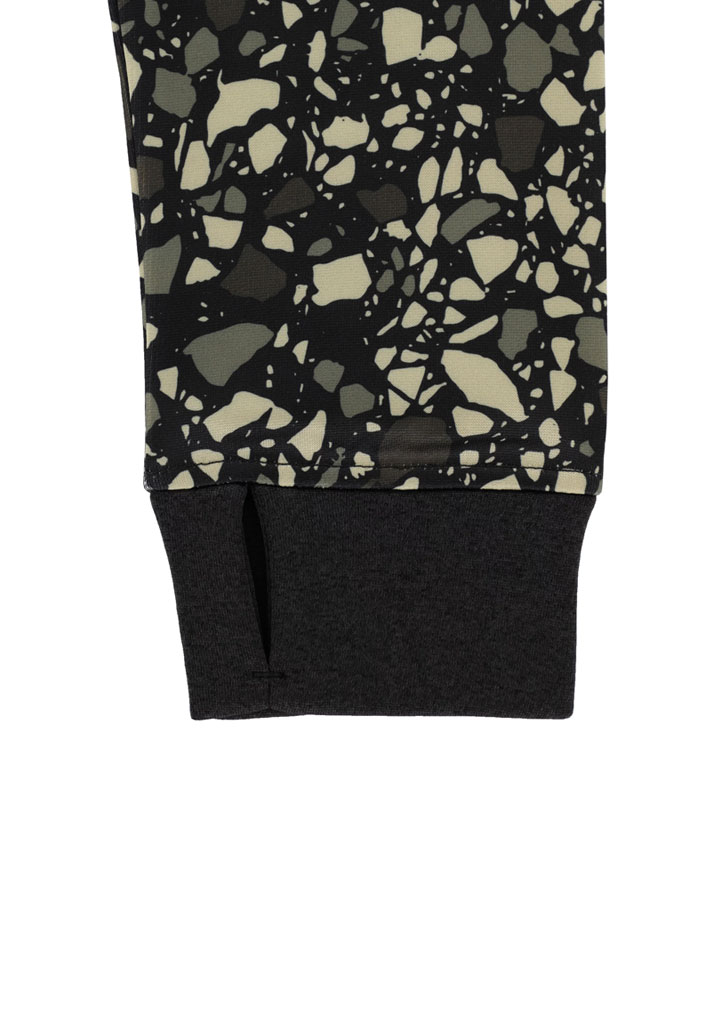 FELPA TERMICA BURTON OAK PULLOVER HOODIE TRUE BLACK HEATHER SEDIMENT XL (Size XL)