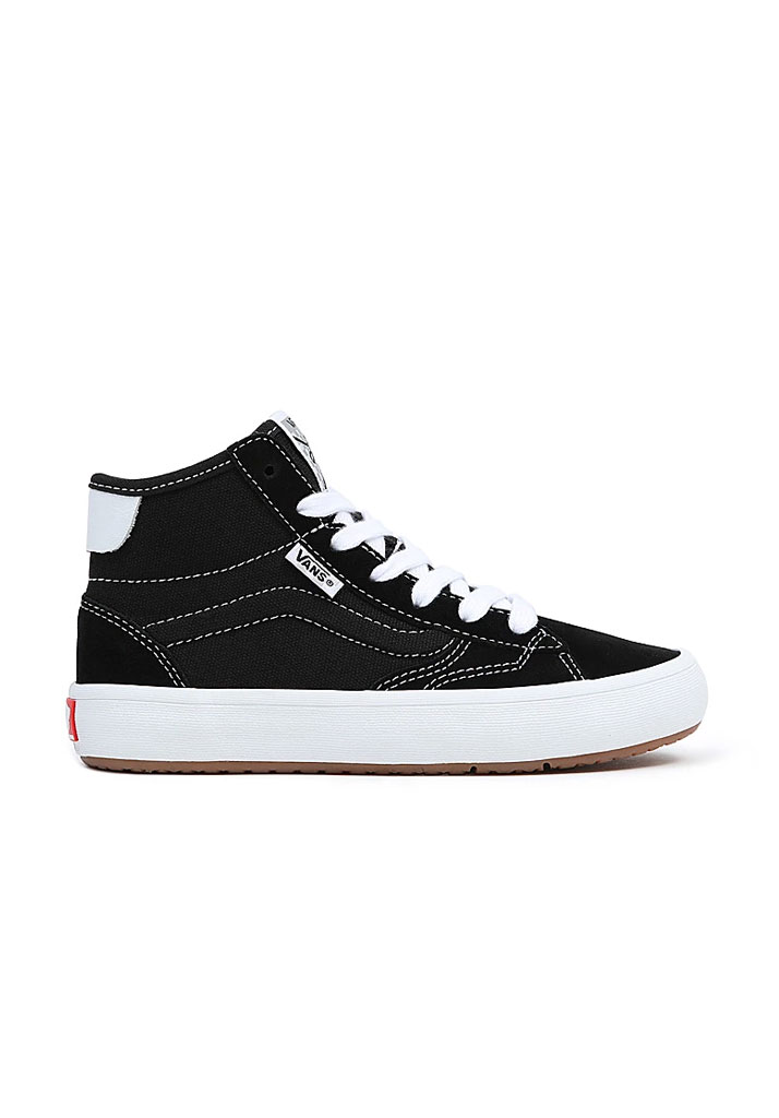 SCARPE SKATE VANS LITTLE LIZZIE BLACK WHITE 32 (Size 32)