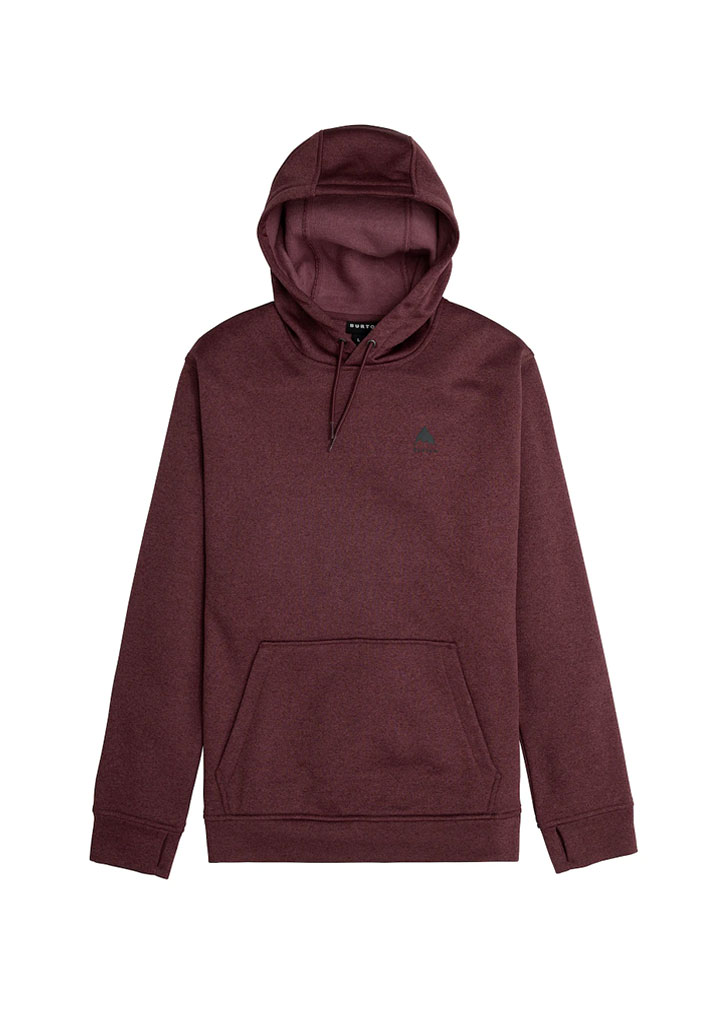 FELPA TERMICA BURTON OAK PULLOVER HOODIE ALMANDINE HEATHER XL (Size XL)