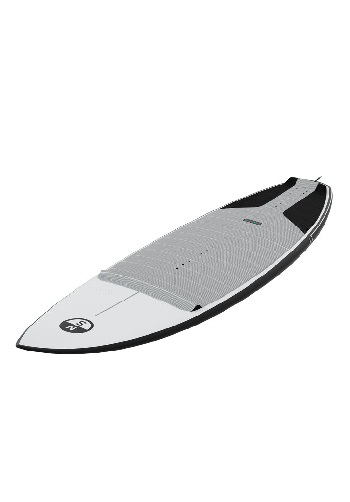 TAVOLA SURF KITE NORTH KITEBOARDING CHARGE PRO SURFBOARD 2024 100 WHITE 5.7 inch (Taglia 5.7 inch)