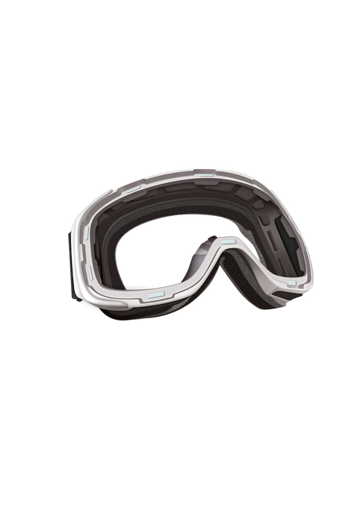 MASCHERA SNOWBOARD APHEX KEPLER WHITE (SENZA STRAP) SILVER U