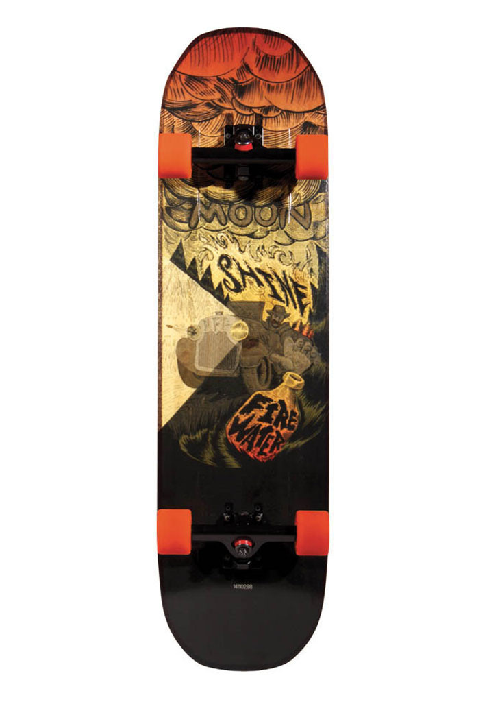 LONGBOARD COMPLETO MOONSHINE FIREWATER 35" U