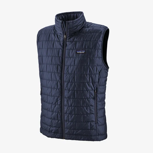 Patagonia M's Nano Puff Vest (M, BELAY BLUE X-DYE)