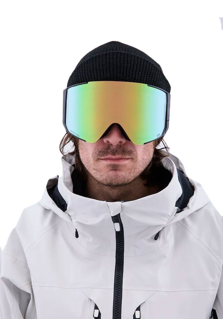 MASCHERA SNOWBOARD ANON SYNC BLACK PERCEIVE VARIABLE GREEN U