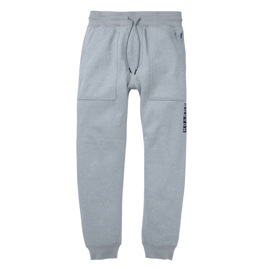 Burton Oak Fleece Pants (SMALL, GRAY HEATHER)