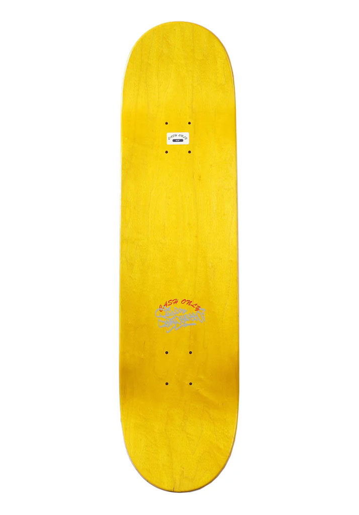TAVOLA SKATE CASH ONLY SKUF DECK - PHILLY SANTOSUOSSO 8.25" BLACK U