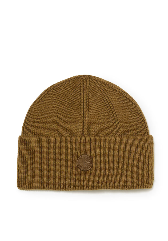 BERRETTA POLAR SKATE CO. JOHN BEANIE CAMEL