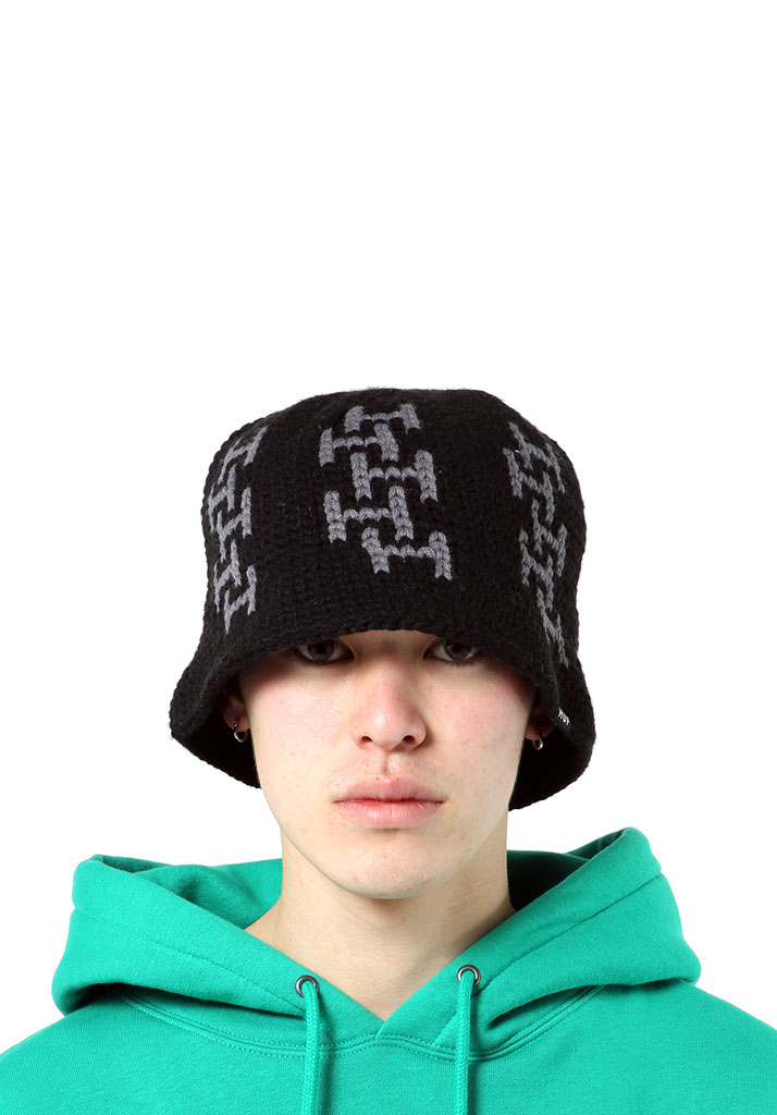 BERRETTA HUF CHAIN LINK KNIT HAT BLACK S-M (Size S-M)