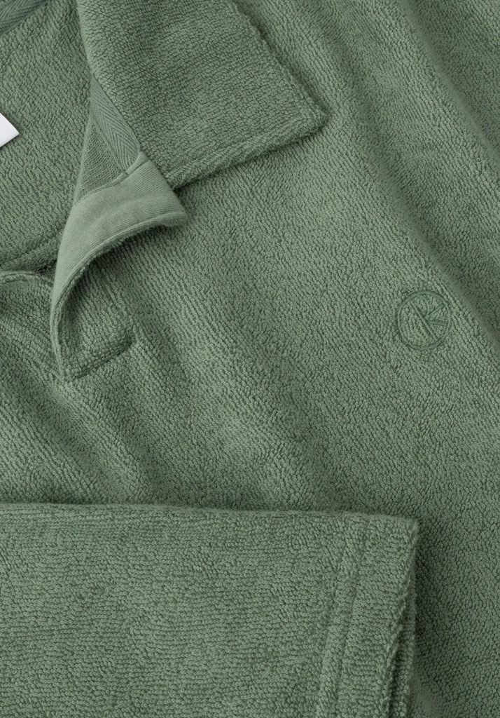 T-SHIRT MANICHE CORTE POLAR SKATE CO. SERGE POLO SHIRT JADE GREEN M (Size M)