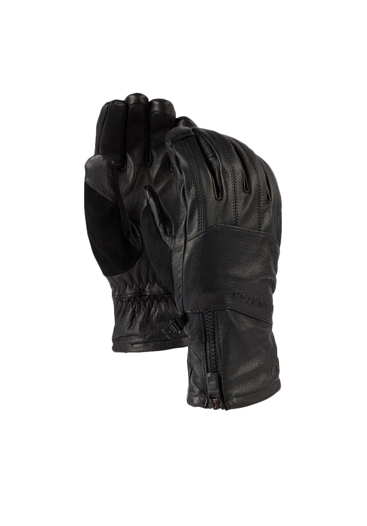 GUANTI SNOWBOARD AK TECH LEATHER GLOVES TRUE BLACK S (Size S)
