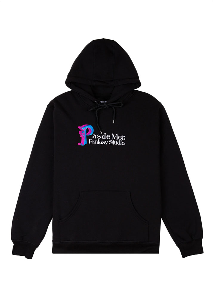 FELPA CAPPUCCIO PAS DE MER FANTASY STUDIO HOODY BLACK XS (Size XS)