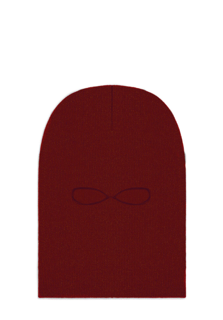 BERRETTA DOLLY NOIRE BEANIECLAVA BORDEAUX