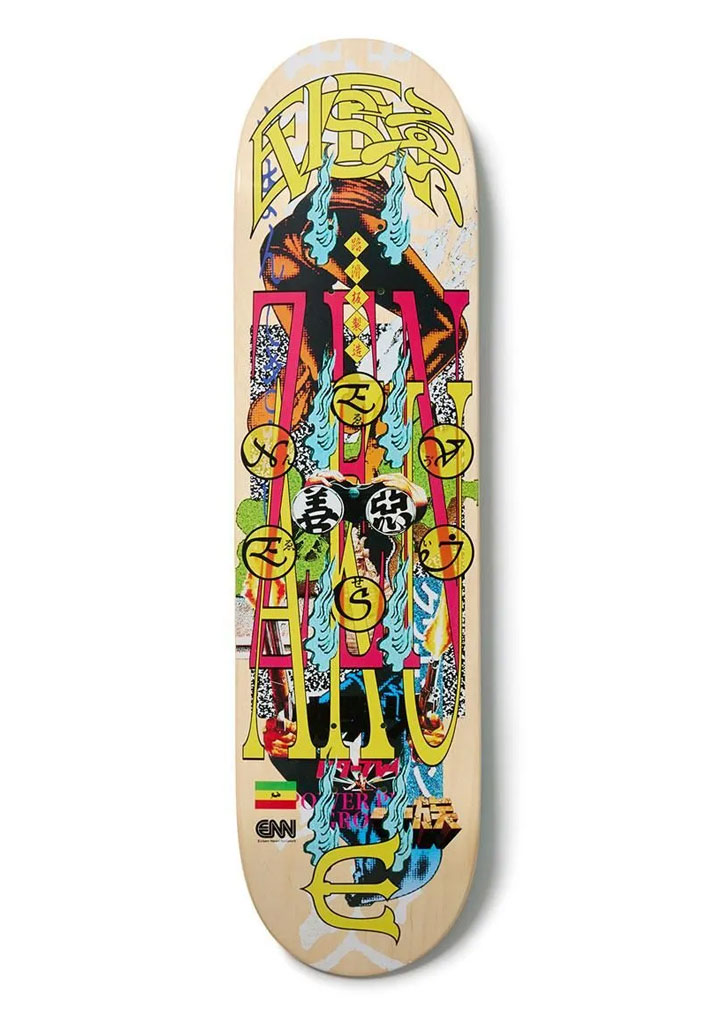 TAVOLA SKATE EVISEN SKATEBOARDS ZEN-AKU 8.38"