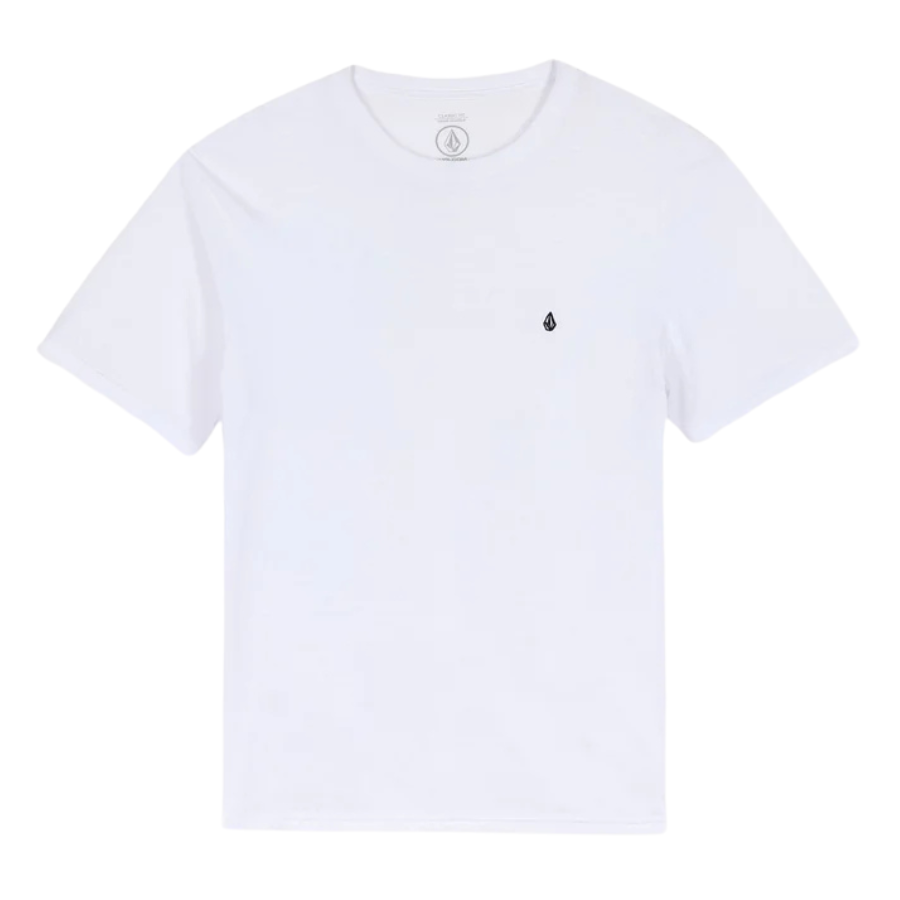 Volcom Stone Blanks T-Shirt (LARGE, WHITE)